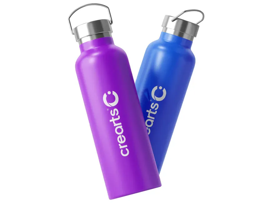 Botellas térmicas personalizadas con grabado láser