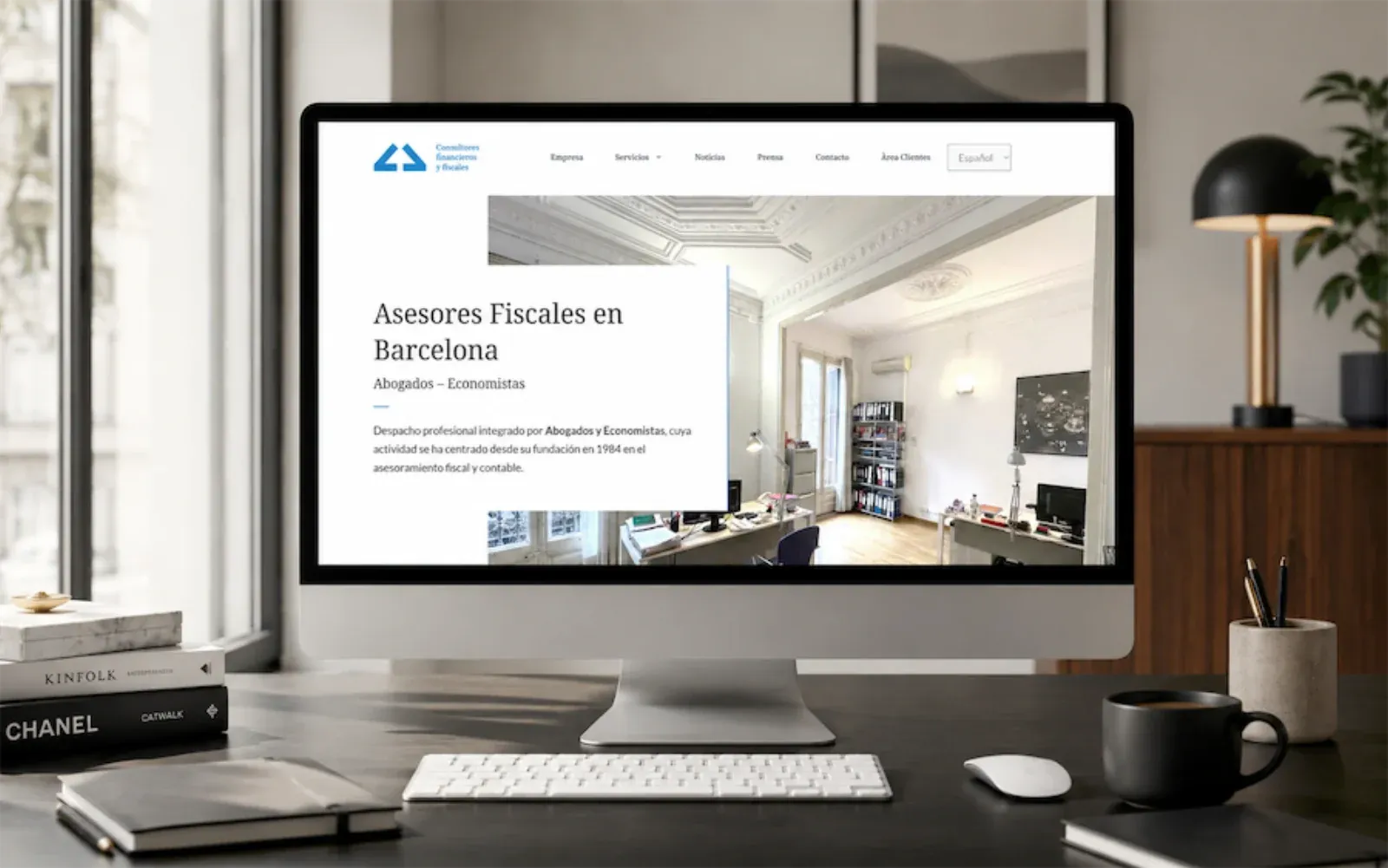 Consultores financieros y fiscales — proyecto Crearts