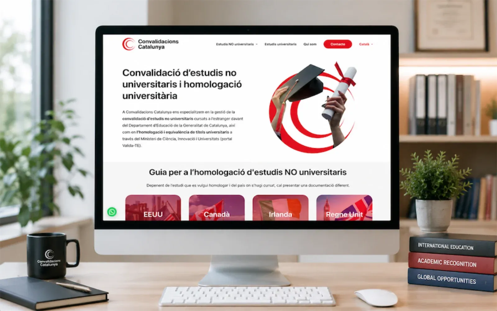 Convalidacions Catalunya — proyecto Crearts