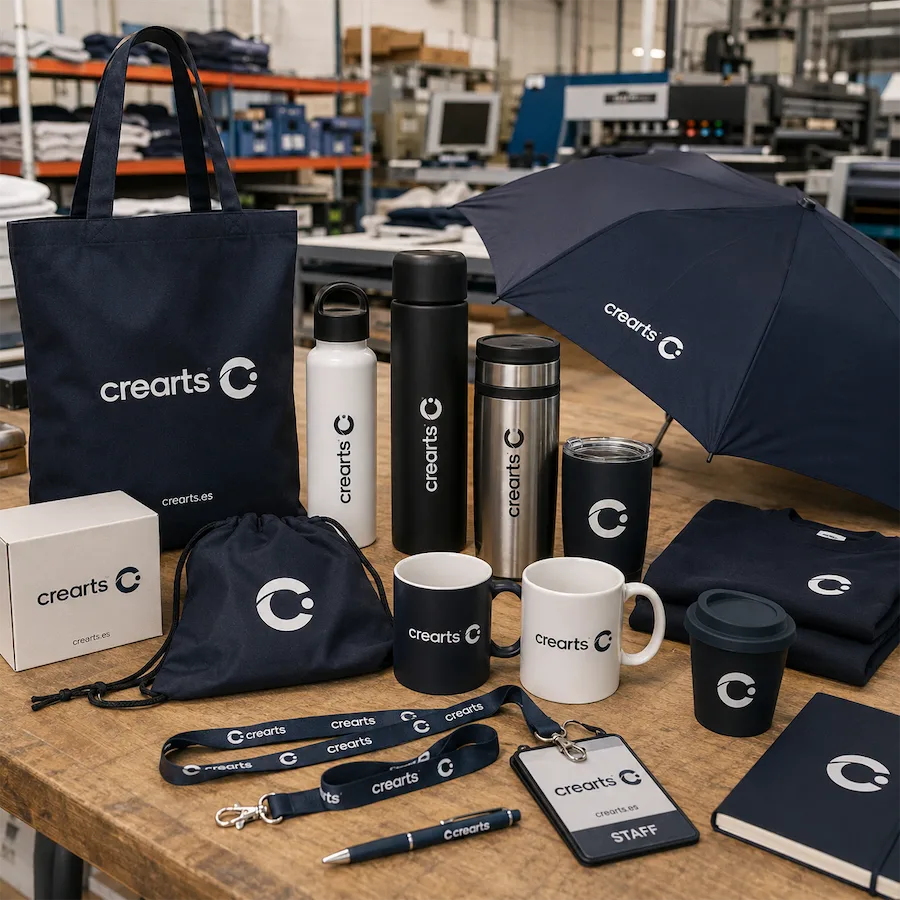 Merchandising para eventos corporativos y promocionales