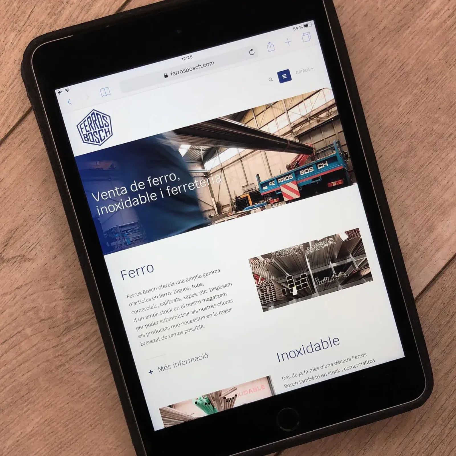 Ferros Bosch — proyecto Crearts