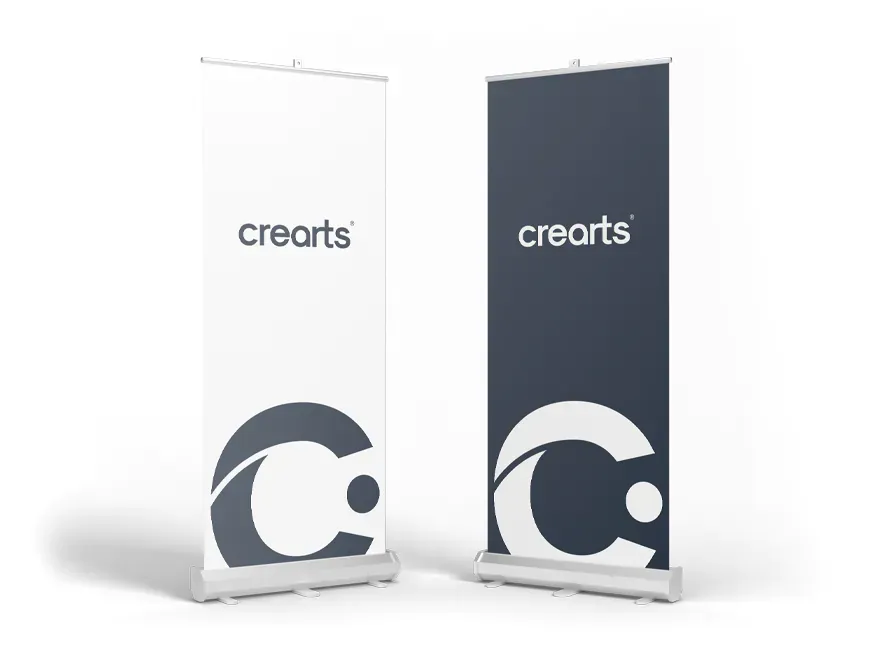 Roll-ups expositores publicitarios para ferias y eventos