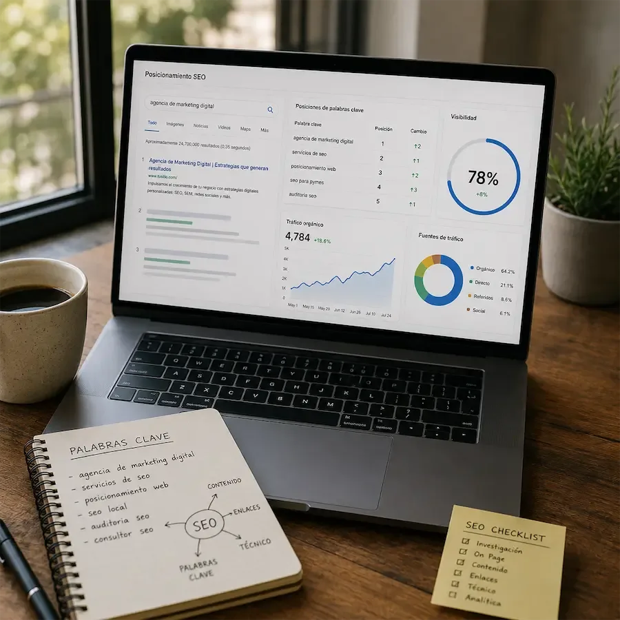 SEO en Barcelona — posicionamiento Google profesional