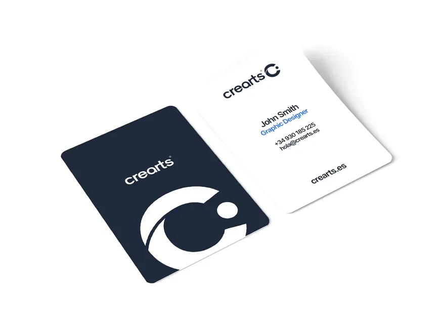 Tarjetas de visita personalizadas impresas en Barcelona