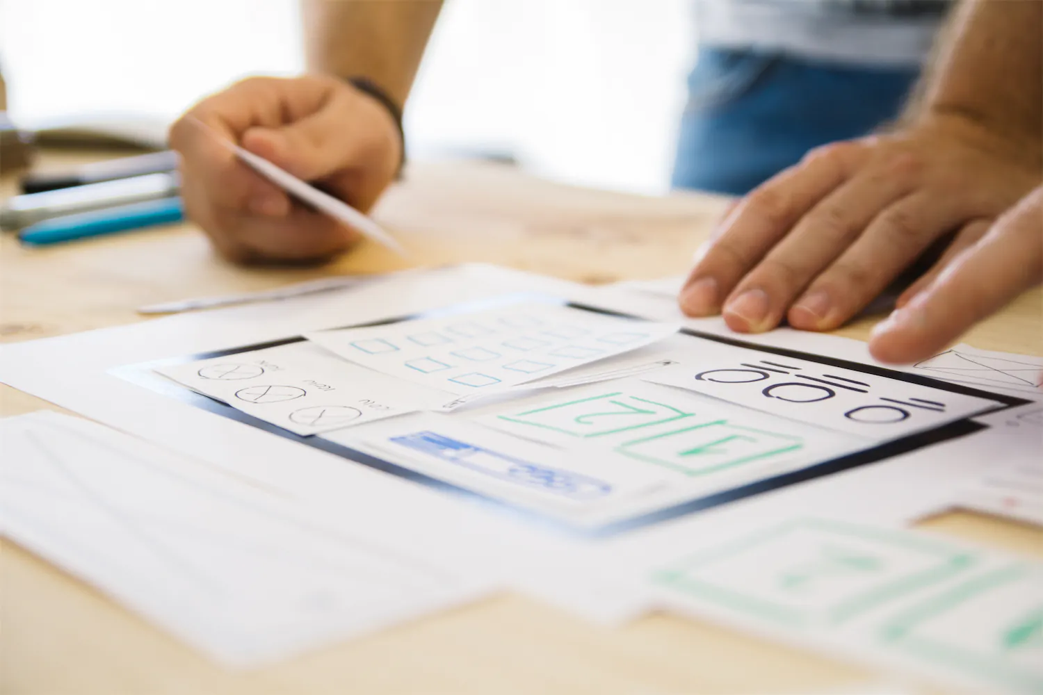 Landing page Landing page